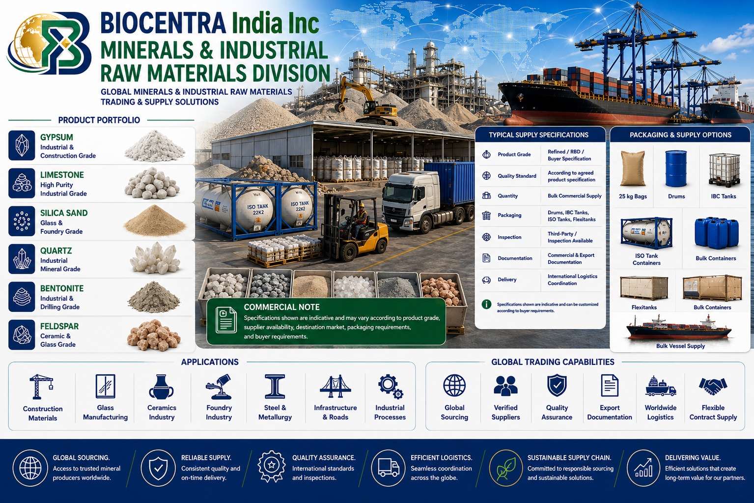 Minerals and Industrial Raw Materials
